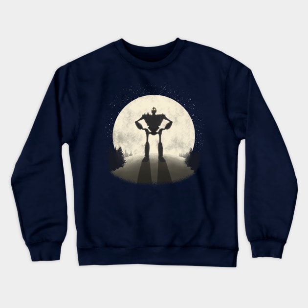 The Iron Protector Crewneck Sweatshirt by Zachterrelldraws